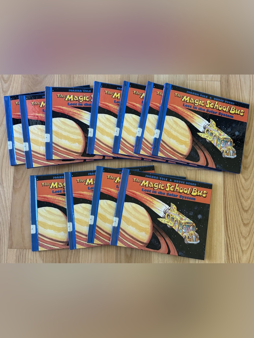 Magic School Bus Lost in Solar System 11 Book Classroom Set Hardcover